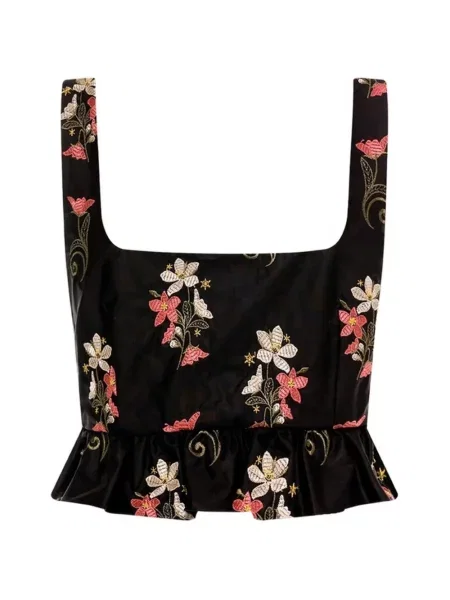 Top Agua By Agua Bendita negru