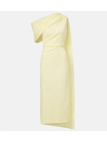 Rochie midi Roksanda galben