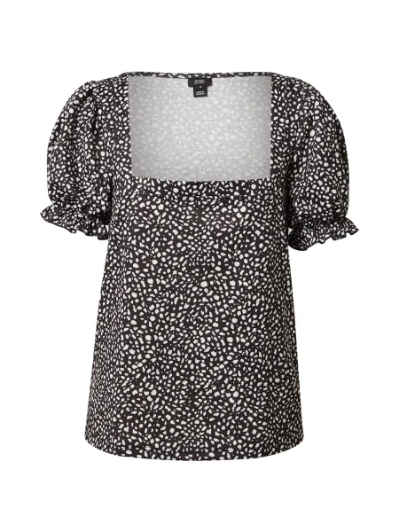 River Island Halenka černá bílá