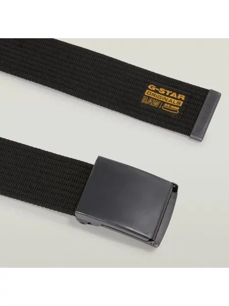 G-Star pasek parciany męski Webbing czarny