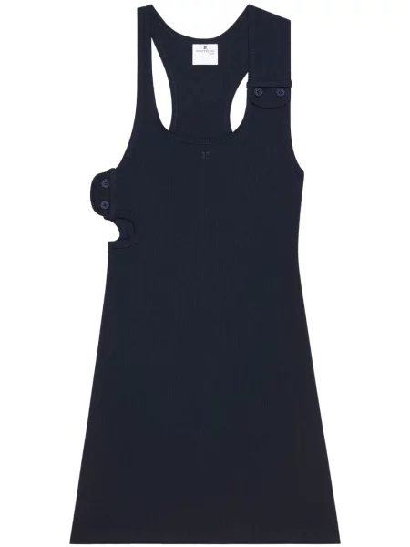 Rochie mini Courreges de costum albastru