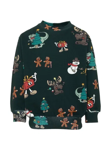 Sweter dziecięcy Molo zielony