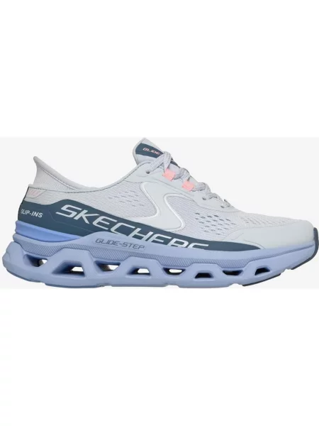 Buty do biegania Skechers Glide-Step Altus niebieski jasny niebieski ciemny różowy białe