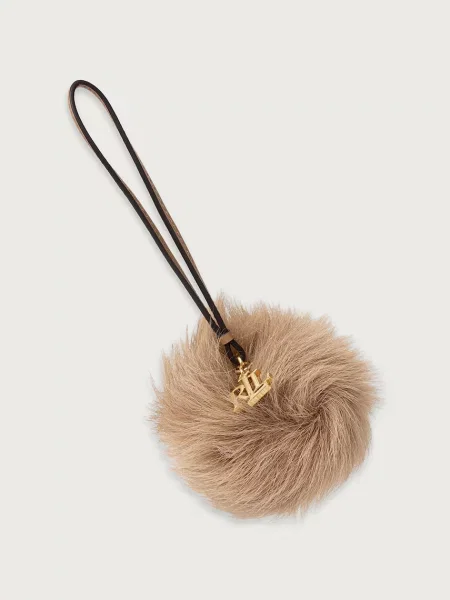Lauren Ralph Lauren Prívesky na kľúče tmavobéžová béžová