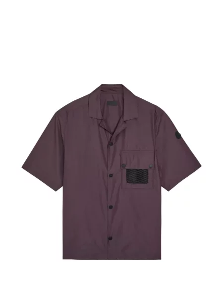 Krátká košile Moncler s autogramem červená