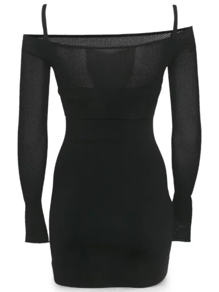 Rochie mini Dion Lee plasă negru
