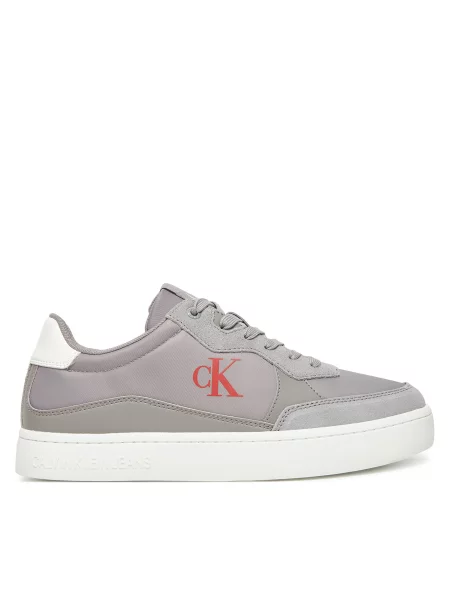 Laisvalaikio batai Calvin Klein Jeans Classic Cupsole Mg Nylon Mix pilka