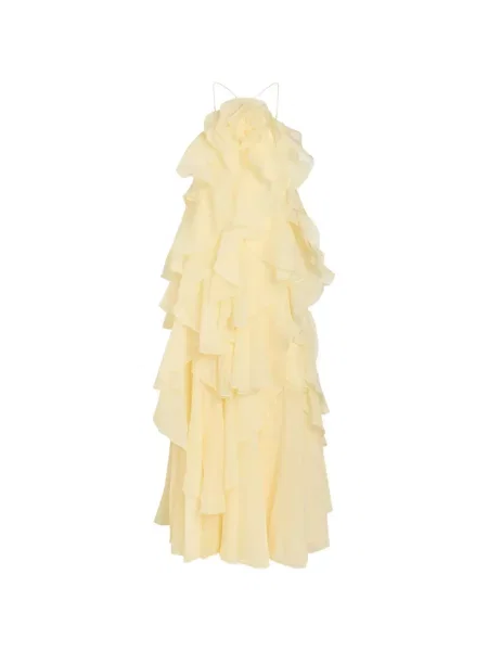 Rochie maxi Aje galben