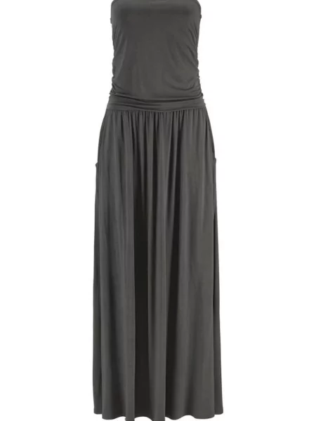 LASCANA Rochie LS Maxikleid Python' kaki