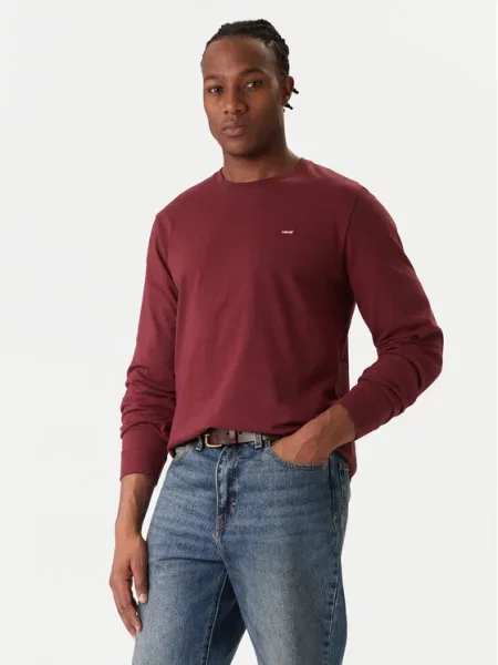 Levi's® Majica z dolgimi rokavi vijolična