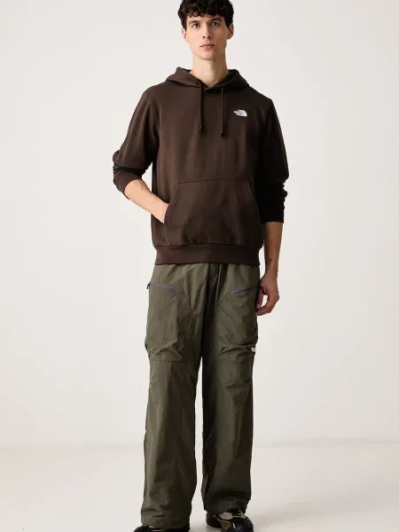 The North Face hanorac cu glugă pentru bărbați cu Evolution maro