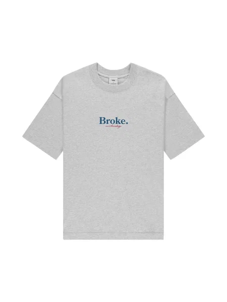 Pockies Póló Broke kék / melír / piros szürke