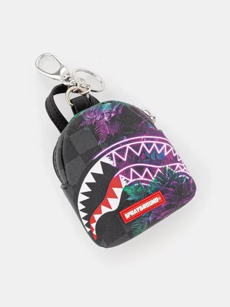 Obesek za ključe Sprayground siva