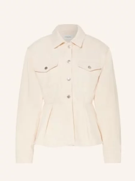 Claudie Pierlot Kurtka Dżinsowa weiss biała