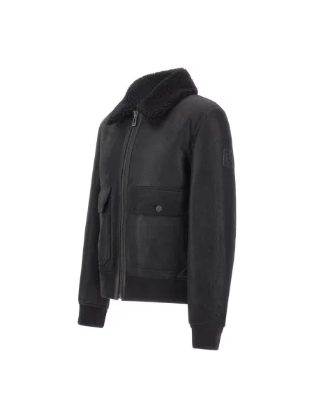 Kurtka skórzana Belstaff czarna
