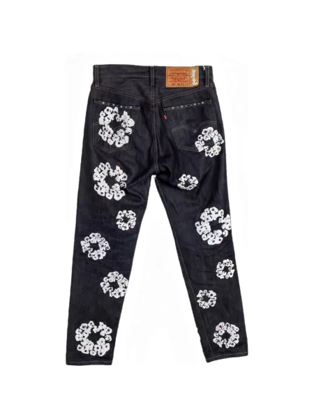 Hegyikristály farmerek Denim Tears fekete