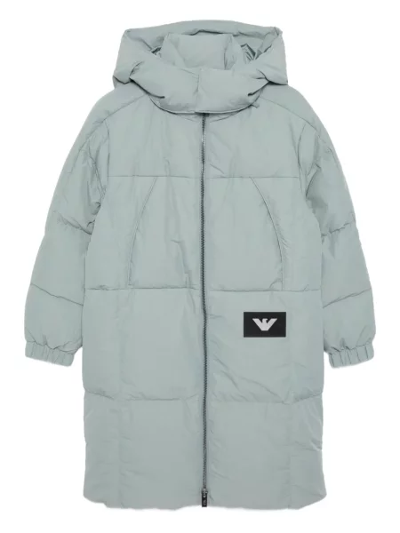 Płaszcz dziecięcy Emporio Armani niebieski