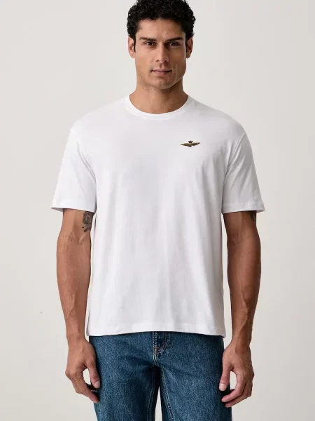 Aeronautica Militare tricou pentru bărbați din alb