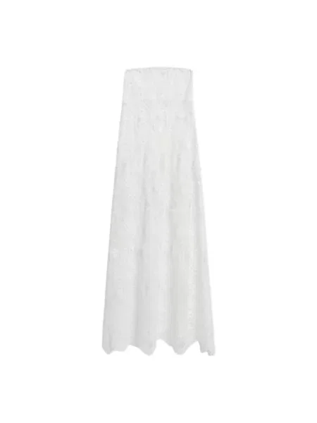 Spódnica koronkowa Weili Zheng koronkowa biała