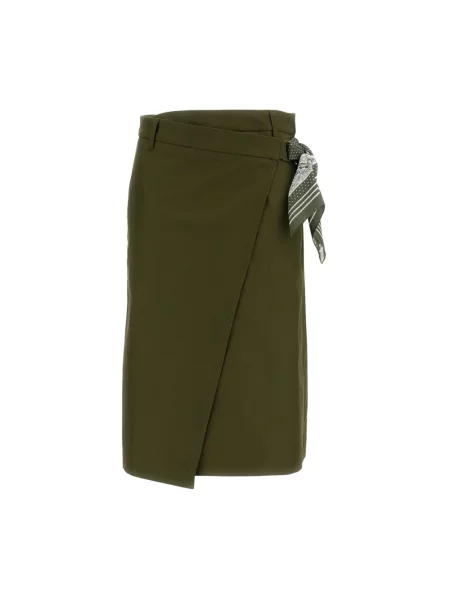 Spódnica midi True Royal zielona