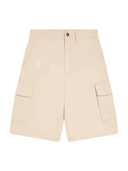 Bershka Cargo hlače bež