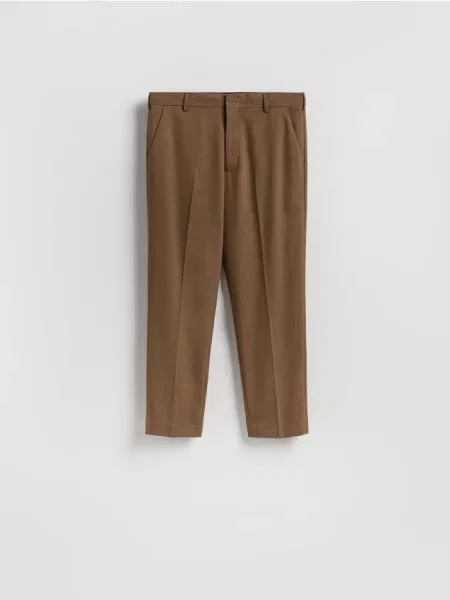 Reserved Pantaloni chino regular fit brun-auriu auriu