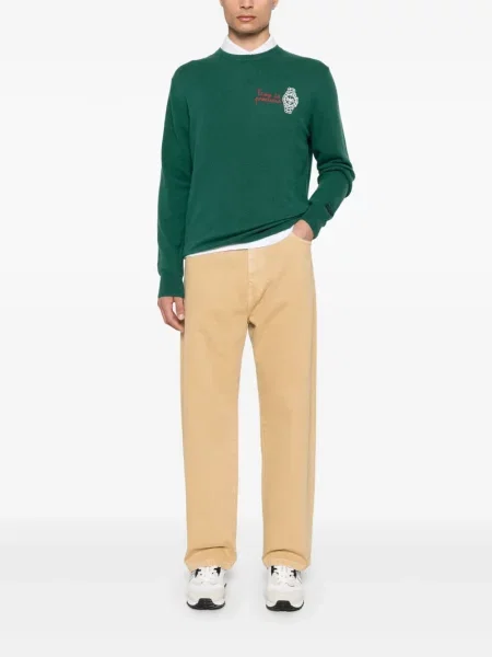 Siaurėjantys kelnės Carhartt Wip geltona