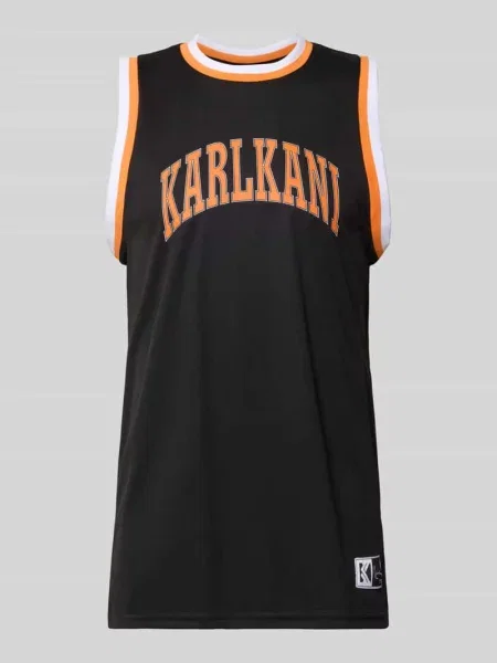 Koszulka Karl Kani z nadrukiem czarna