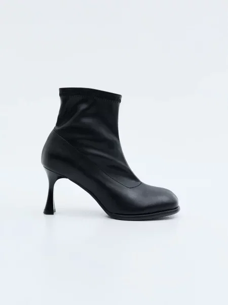 Ботильоны Emmelie Delage из искусственной кожи черные