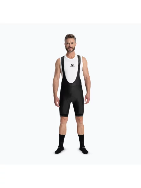 Rogelli Fast Bib Short мъжки къси панталони за колоездене черни