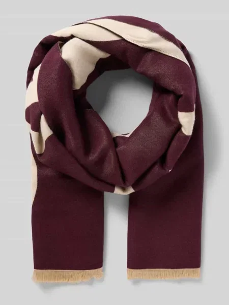 Szal z mieszanki Comma fioletowa
