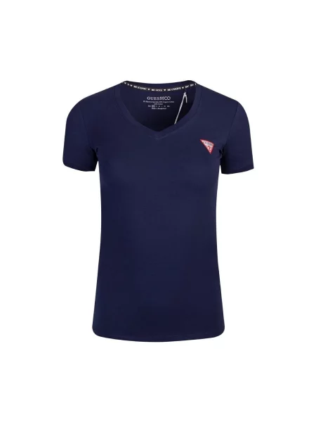 GUESS Tricou VN MINI TRIANGLE albastru