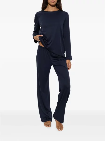 Pijamale Hanro albastru