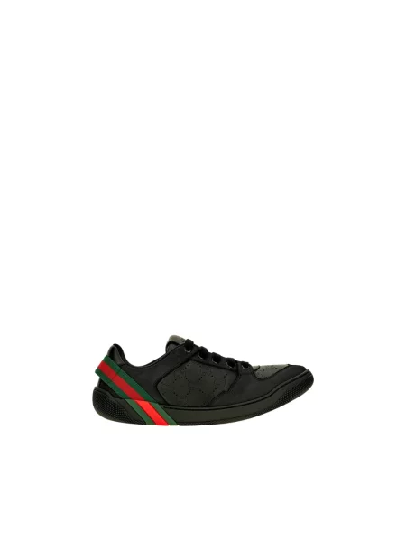 Sneakersy Gucci Screener skórzane czarne