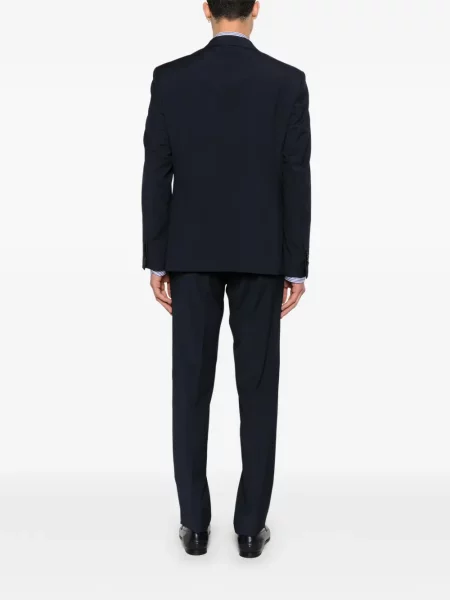 Dugo odgovarati odijelo Manuel Ritz džepovi na rukavima plava