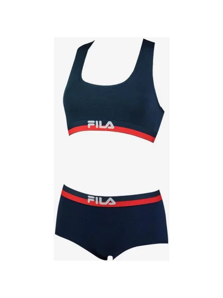Biustonosz Fila Elastic Nos w kolorze ciemnoniebieskim XL niebieski