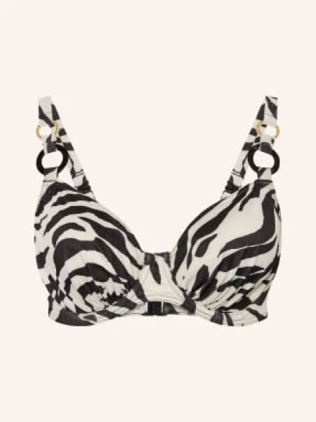 Primadonna Biustonosz Bikini Dalice Z Drutem I Błyszczącą Nicią schwarz czarne