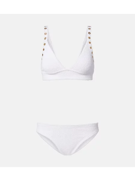 Bikini Hunza G alb