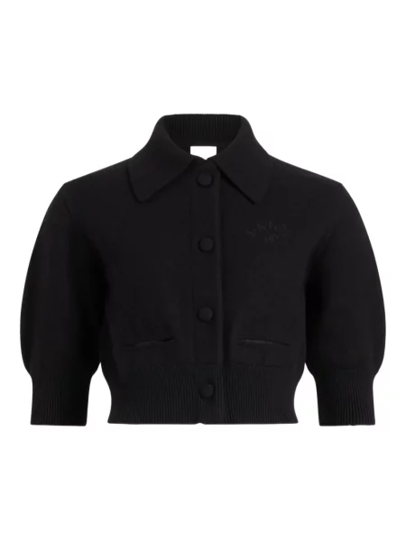 Cardigan Patou de lână negru