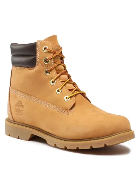 Planinarske cipele Timberland Linden Woods Wp 6 Inch Wheat Nubuck smeđa