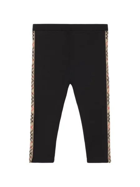 Legginsy dziecięce Burberry czarne