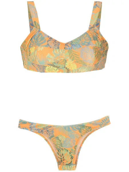 Bikini Amir Slama cu imagine portocaliu