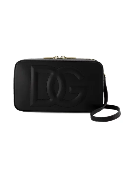 Torebka Dolce And Gabbana zamszowa czarna