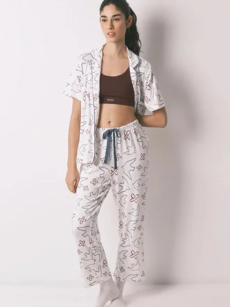 Pyžamo women'secret bílé