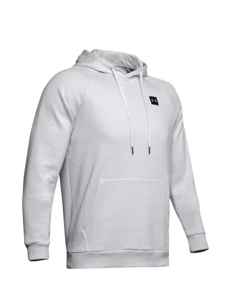 Hanorac cu glugă Under Armour cu cordon gri