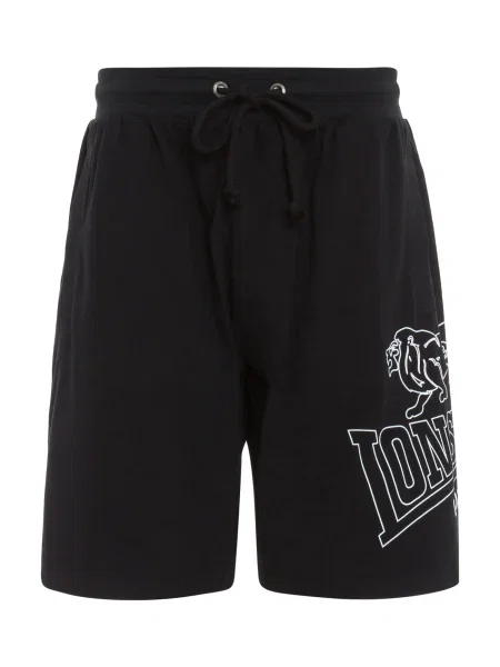 LONSDALE Hlače Chilley / bela črna