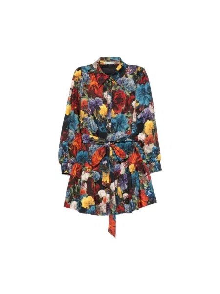 Wielobarwność sukienka koszulowa Alice + Olivia