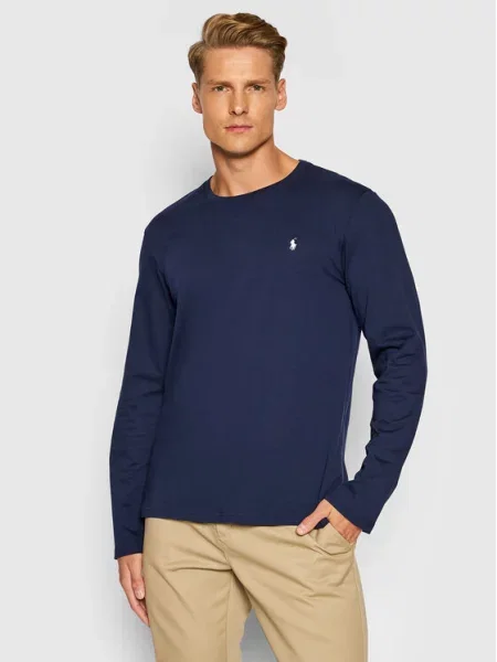 Polo Ralph Lauren Kratka pižama mornarska modra