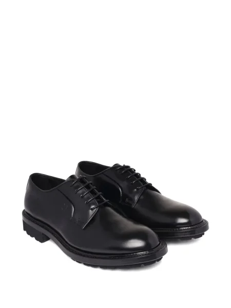 Pantofi derby Fabi cu autograf negru