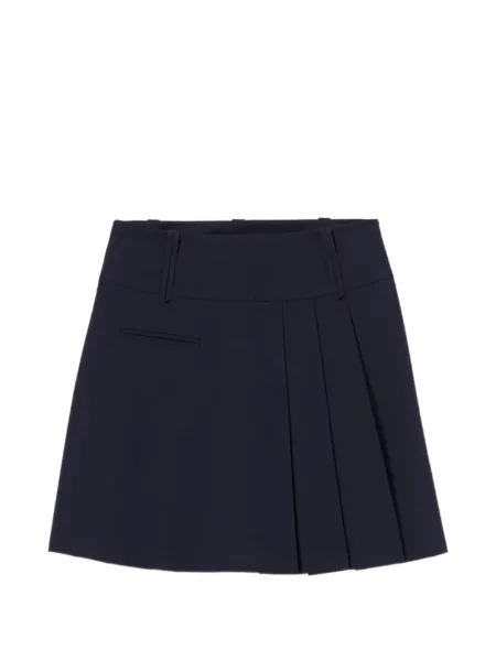Fusta mini Claudie Pierlot albastru